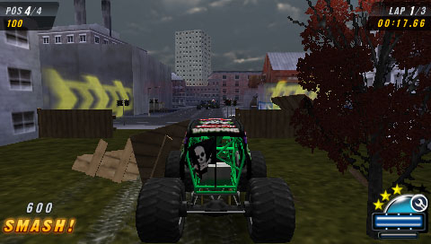 Monster Jam Urban Assault screenshot 3 for PSP